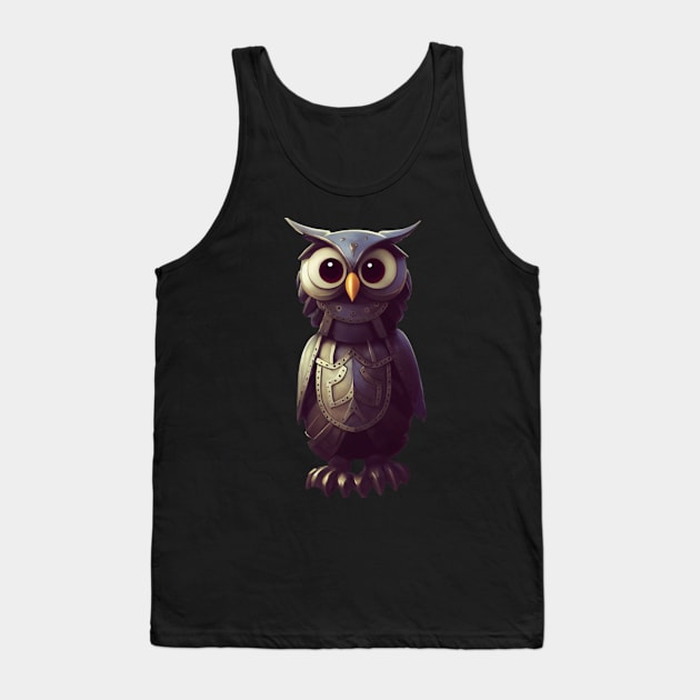 The Great Horn Owl Tank Top by rogergren